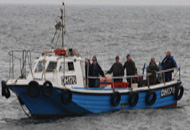 Anglers on a fishing trip