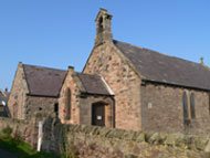 St Peter's Church and the Village Hall